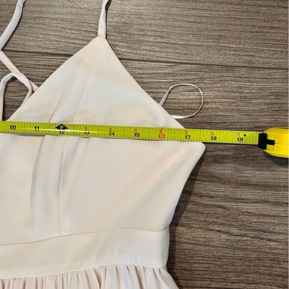 J. Crew Long Drapey Spaghetti Strap Pleated Maxi Dress Size 8 - Picture 12 of 14